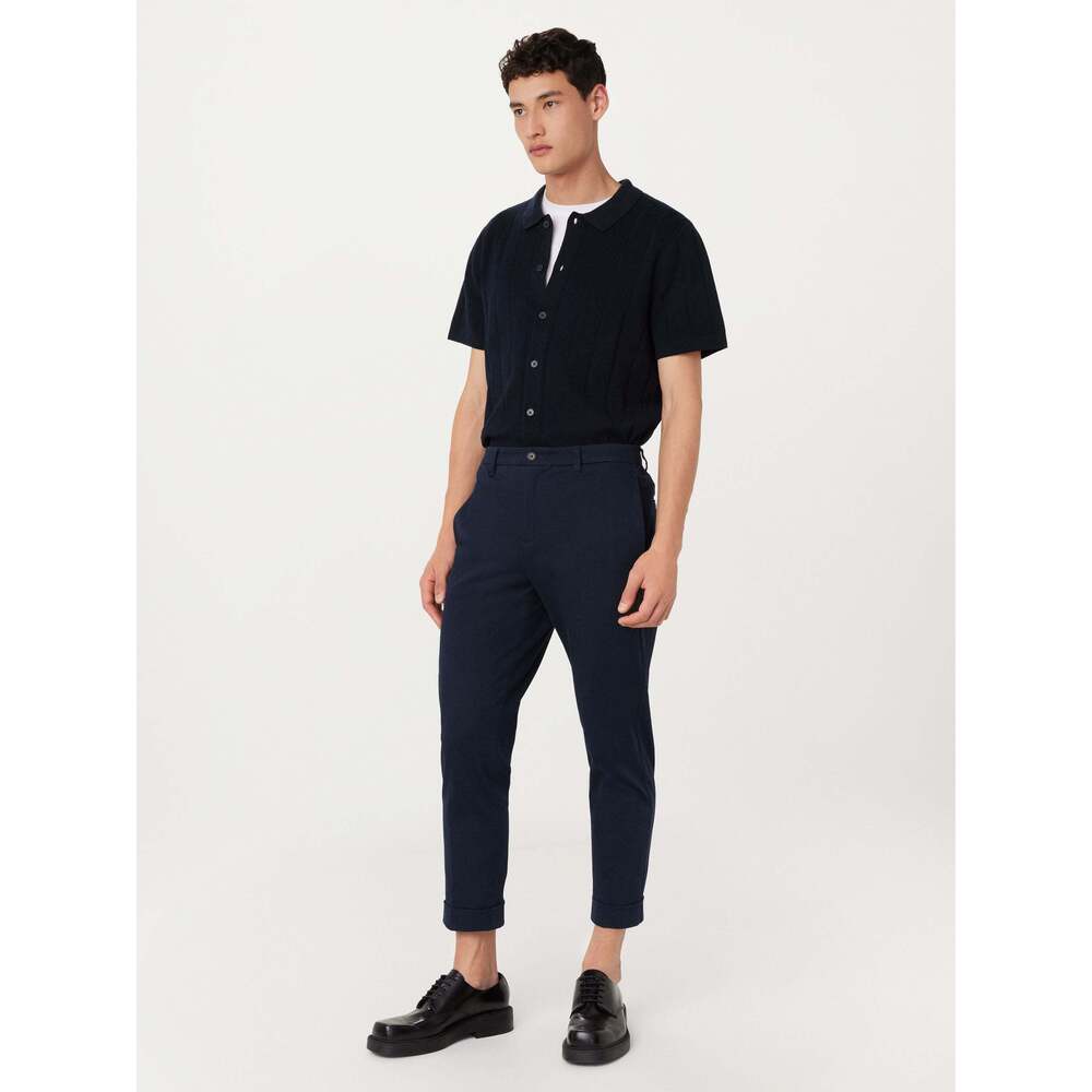Frank And Oak The Colin Tapered Flex Pant in Deep Blue Size 32